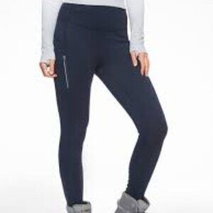 Athleta PrimaLoft Ridge Tights Navy Blue S